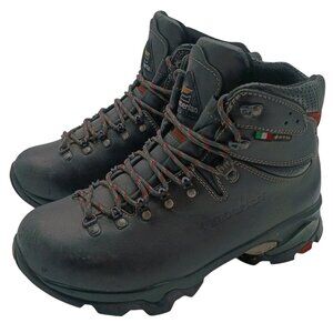 Zamberlan Boots Size Mens 8 Women's 10 Leather Gore-Tex Hiking Italy Vibram Sole